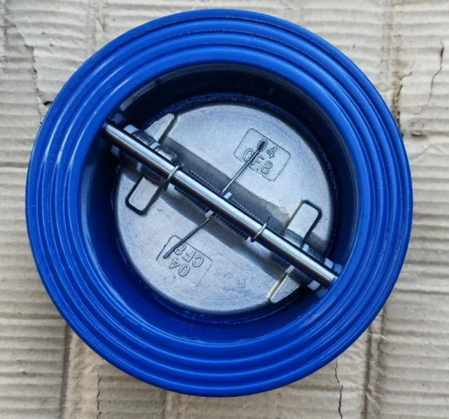 ברזל רקיע כפול-דיסק ופל-סוג שסתום סימון