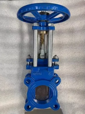 שסתום שער סכין ידני